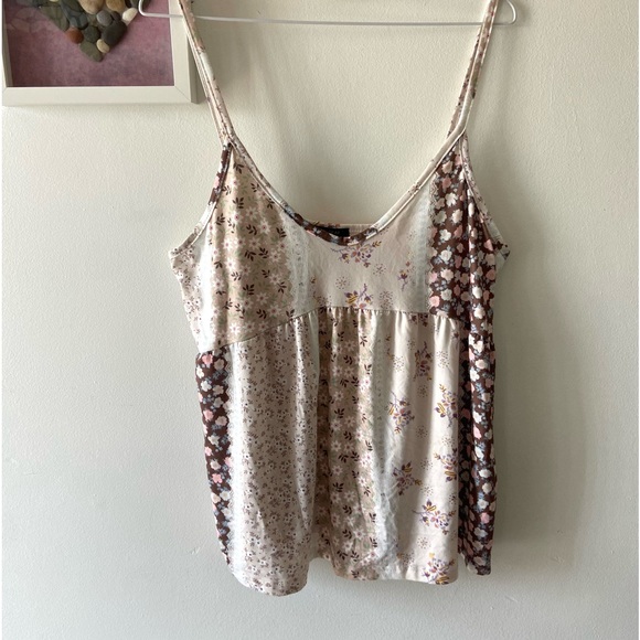 LOVEU.DEAR Boho Floral Tank Top Size L - Picture 8 of 11